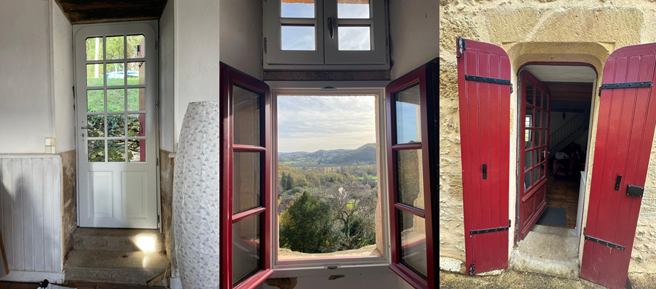 Remplacement de menuiseries en bois à Les Eyzies