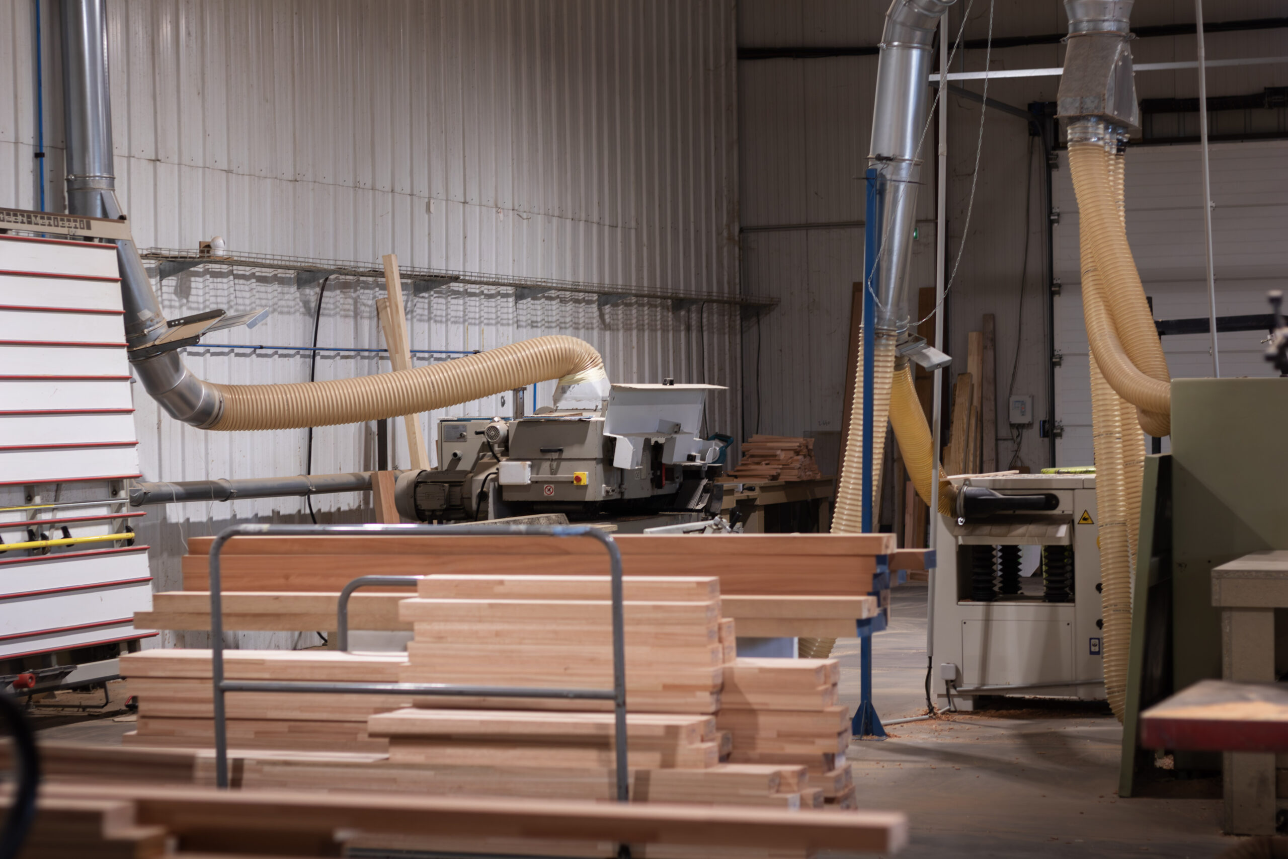 Atelier de fabrication des menuiseries